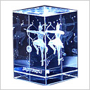 周年記念品 ３Ｄクリスタル